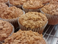 gluten free apple spice muffins