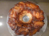 gluten free peach upside down cake