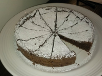 gluten free chocolate soufle cake