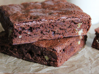 vegan, gluten free brownies