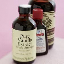 commercial vanilla extracts