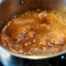 boiling cocoa powder, butter and water