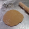 rolling gluten free gingerbread cookie dough