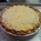 gluten free quiche with gruyere cheese on top