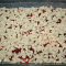 gluten free raspberry bar crumbled top