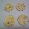 unbaked gluten free rosemary parmesan cracker discs