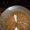 gluten free praline mixture proper stirring texture.